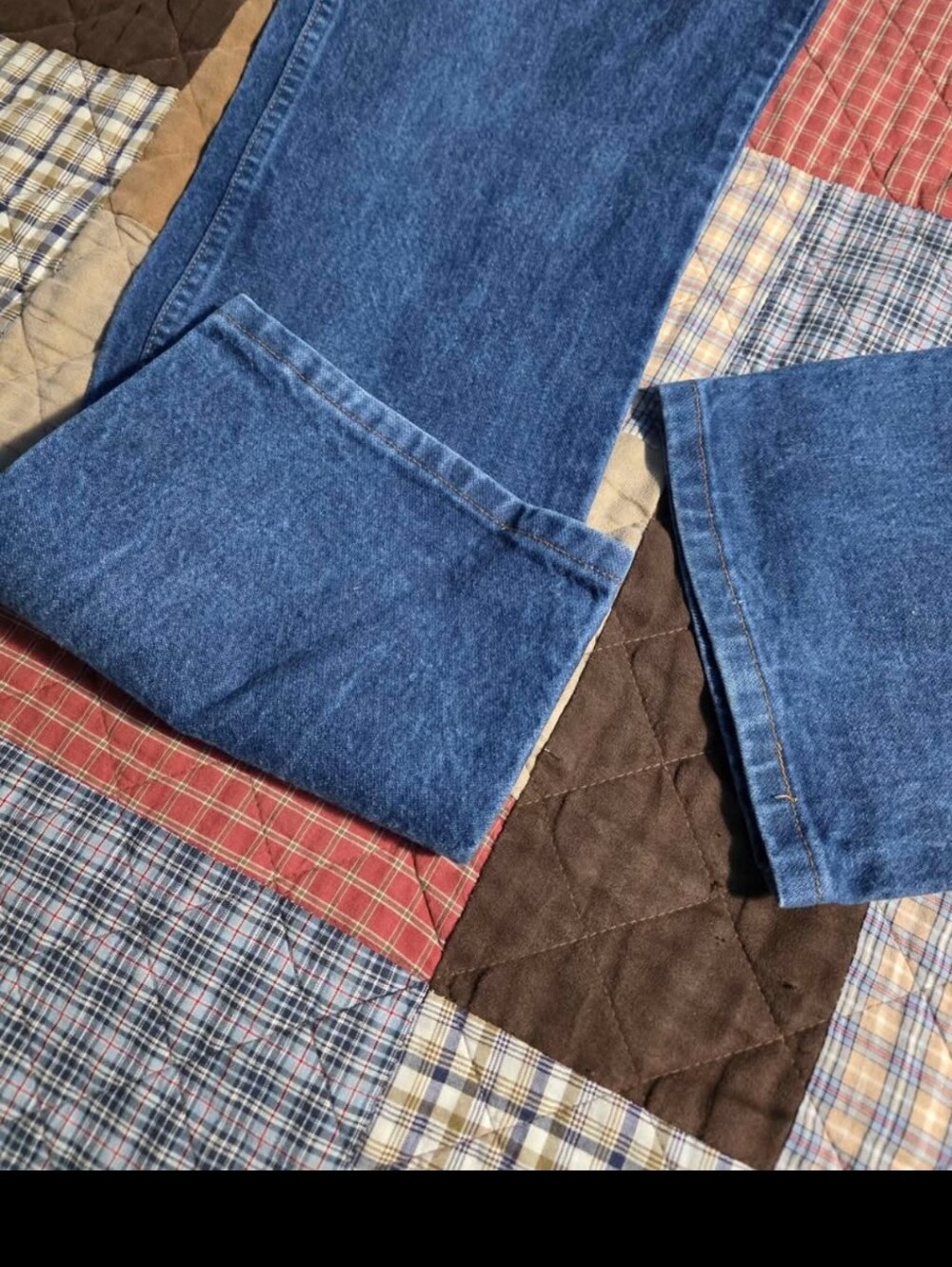 Wrangler Men's Indigo Blue Straight Leg Jeans 13MWZPW - Picture 5 of 6